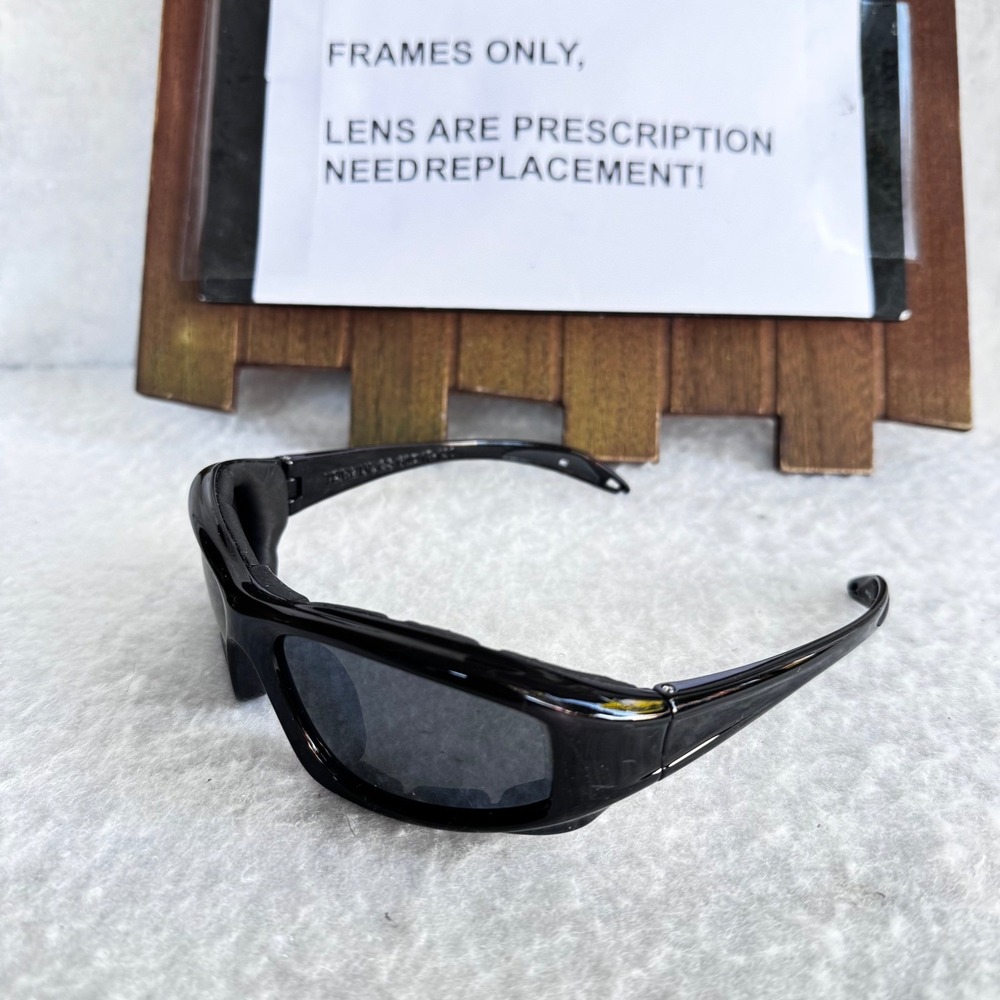 BOLLE LIBERTY TG04B 63 60 17 139 Black Wrap‎ Sunglasses Frames Only